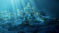 Atlantis is a popular idea for an ocean build in the 1.19 version of the game (Image via Reddit/u/HyperScale)